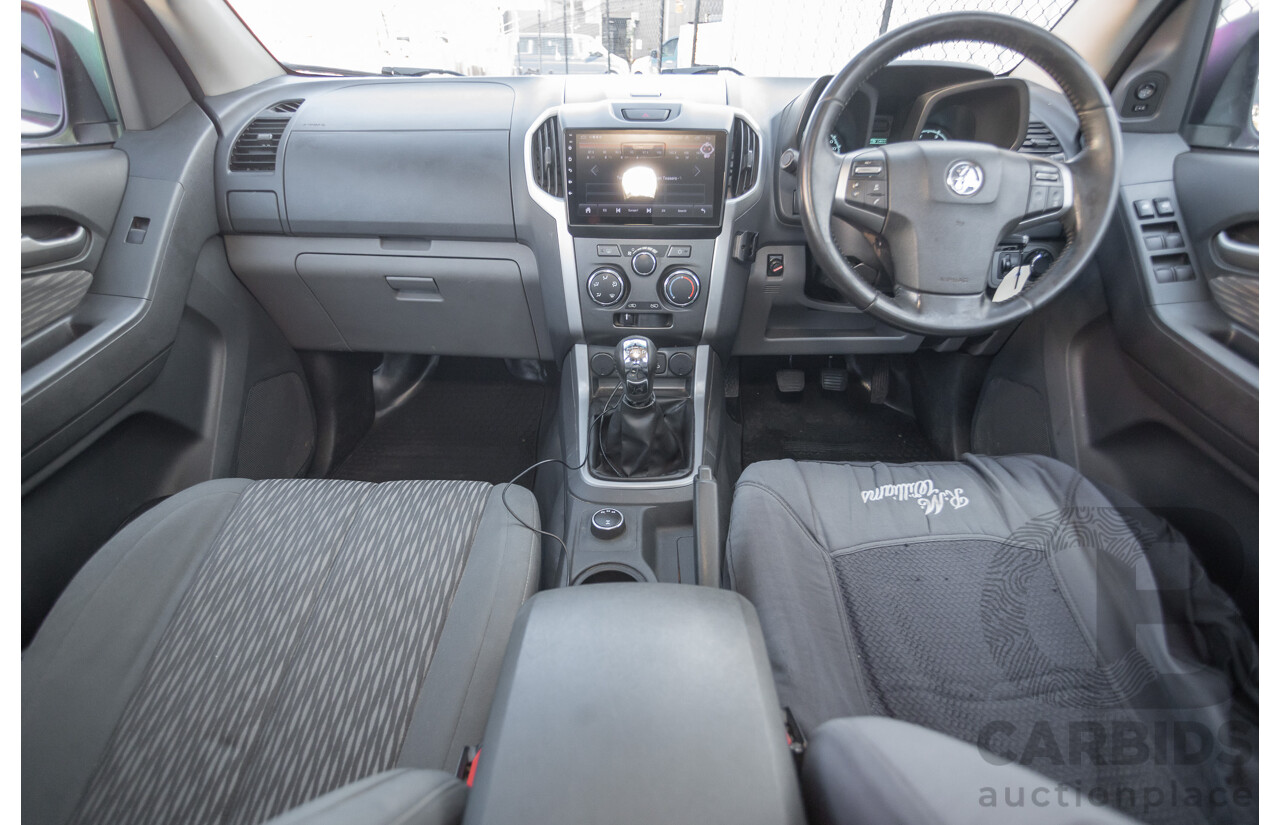 05/2015 Holden Colorado LS (4x4) RG MY16 Crew Cab Utility White Turbo Diesel 2.8L