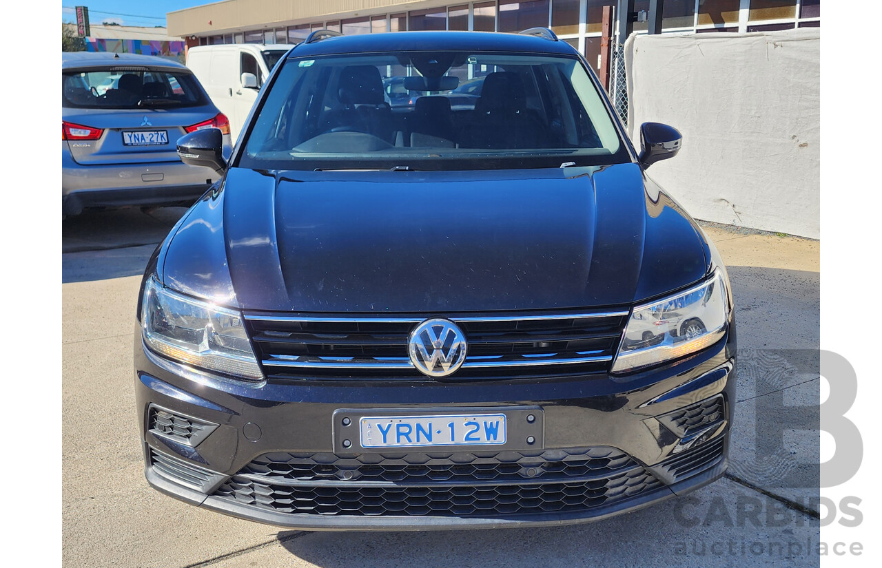 01/2017 Volkswagen Tiguan 110 TSI 5NA MY16 4d Wagon Black Turbo 1.4L
