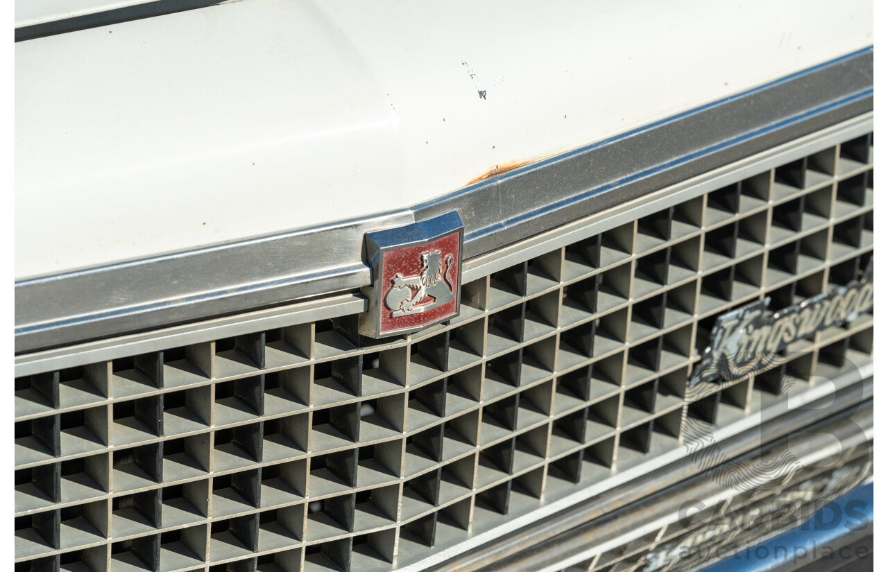9/1979 Holden HZ Kingswood SL 4d Wagon Palais White 202ci 3.3L