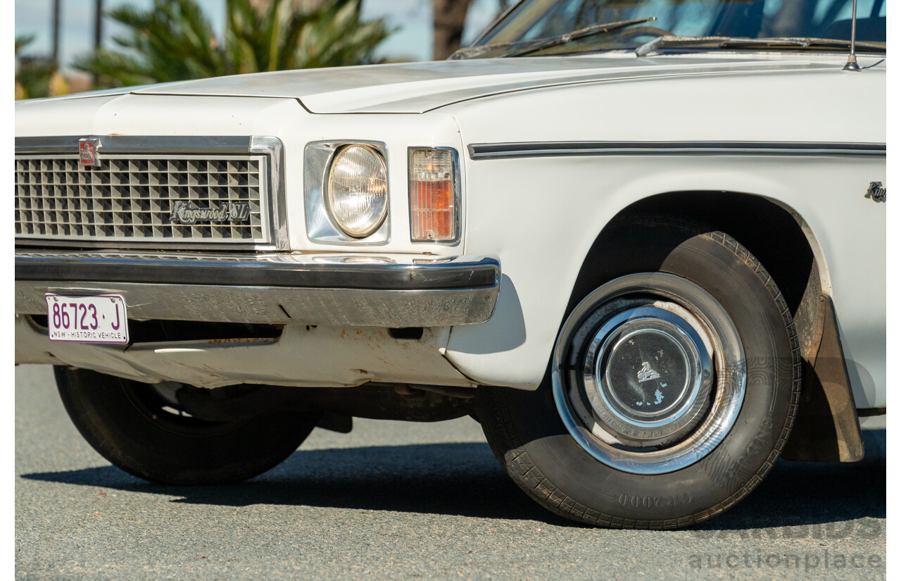 9/1979 Holden HZ Kingswood SL 4d Wagon Palais White 202ci 3.3L