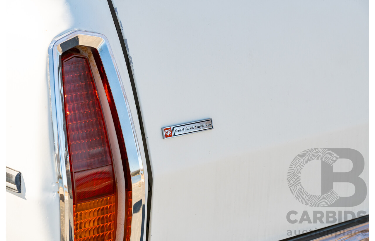 9/1979 Holden HZ Kingswood SL 4d Wagon Palais White 202ci 3.3L