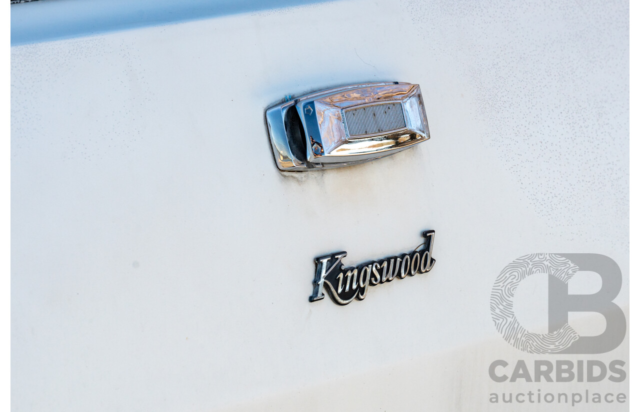 9/1979 Holden HZ Kingswood SL 4d Wagon Palais White 202ci 3.3L