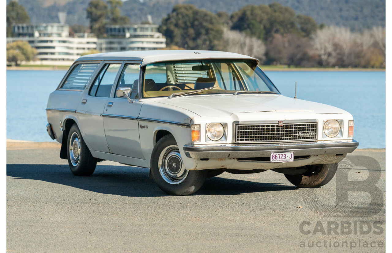 9/1979 Holden HZ Kingswood SL 4d Wagon Palais White 202ci 3.3L
