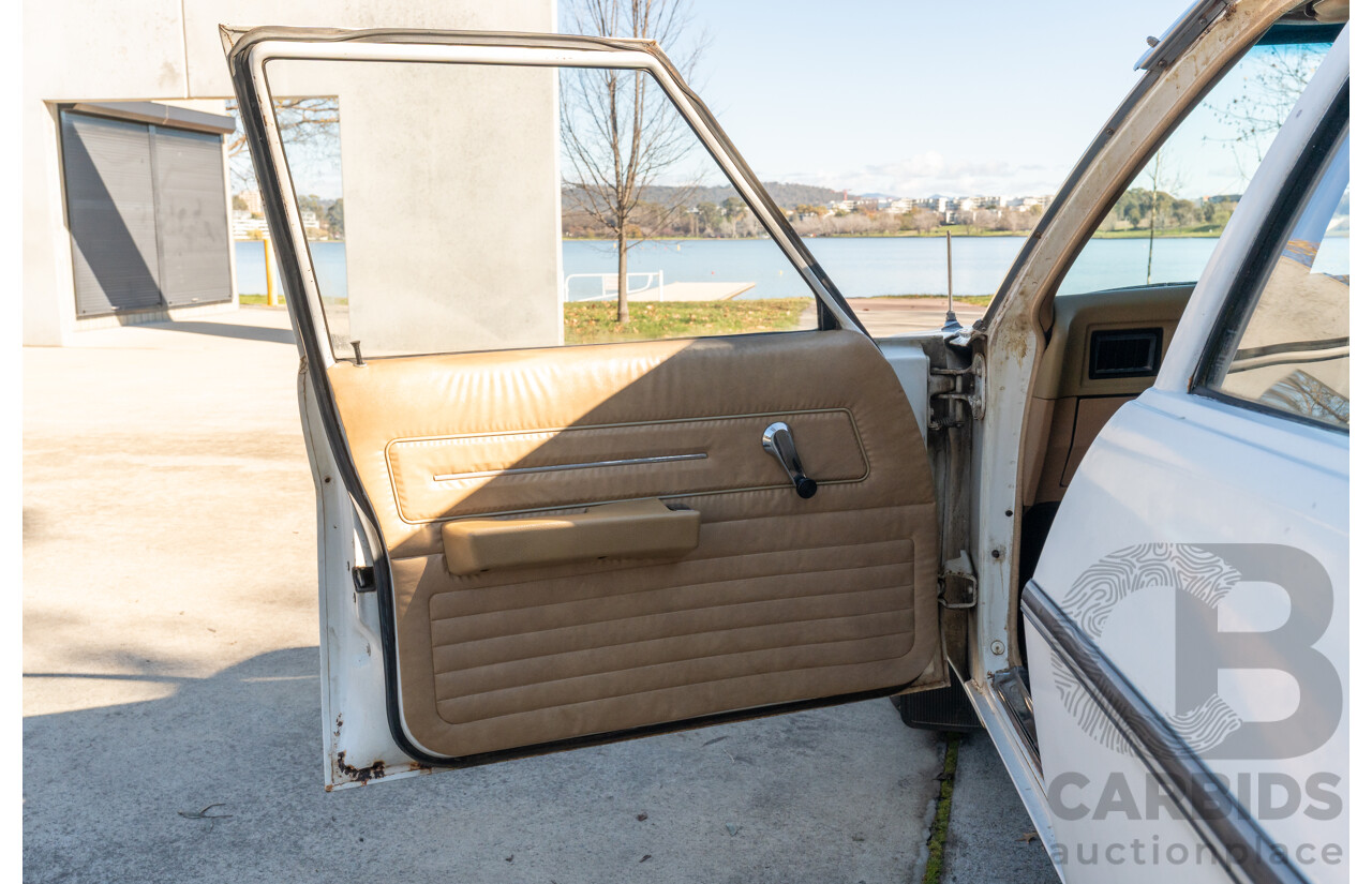9/1979 Holden HZ Kingswood SL 4d Wagon Palais White 202ci 3.3L