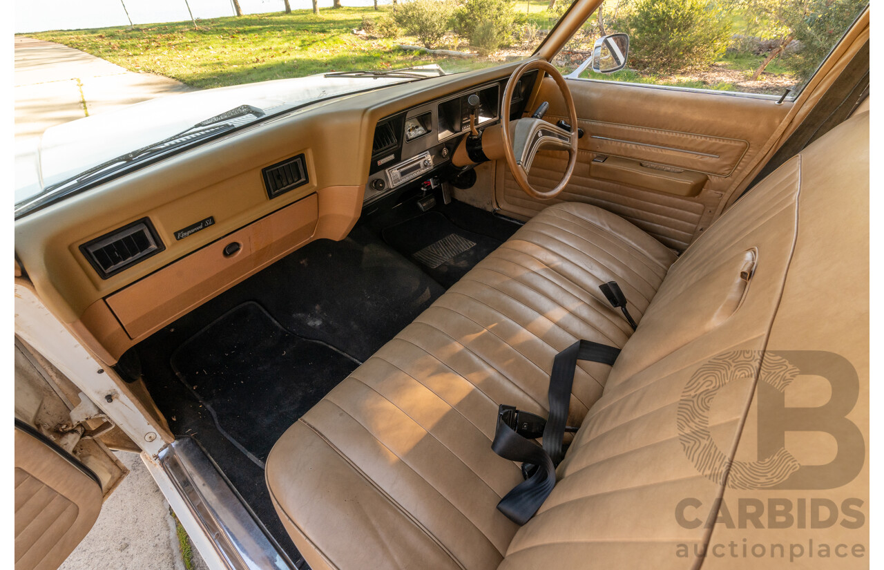 9/1979 Holden HZ Kingswood SL 4d Wagon Palais White 202ci 3.3L