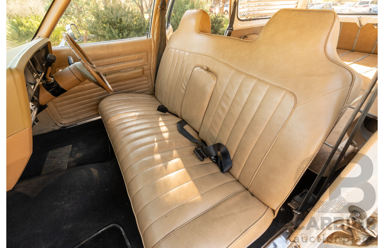 9/1979 Holden HZ Kingswood SL 4d Wagon Palais White 202ci 3.3L