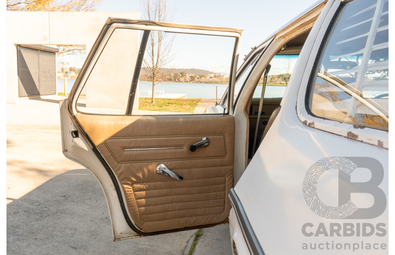 9/1979 Holden HZ Kingswood SL 4d Wagon Palais White 202ci 3.3L