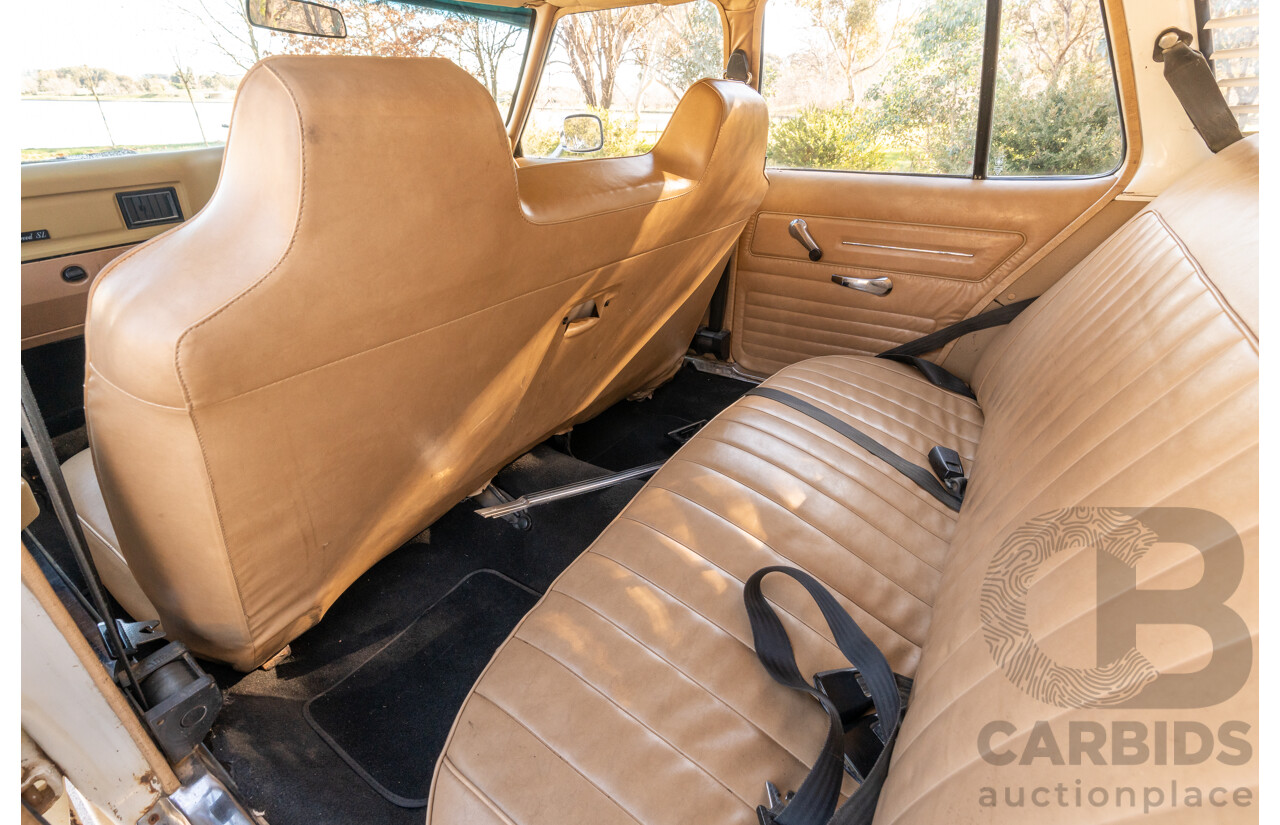 9/1979 Holden HZ Kingswood SL 4d Wagon Palais White 202ci 3.3L