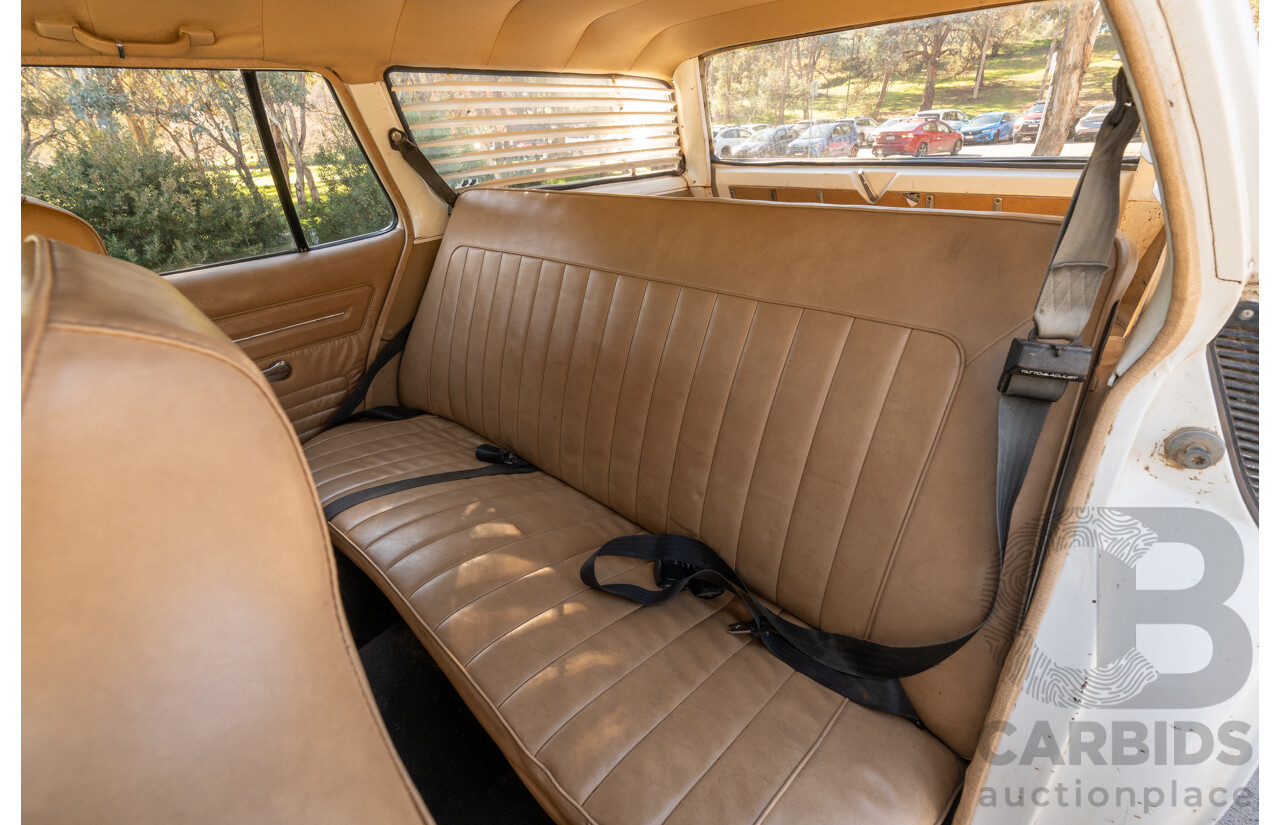 9/1979 Holden HZ Kingswood SL 4d Wagon Palais White 202ci 3.3L