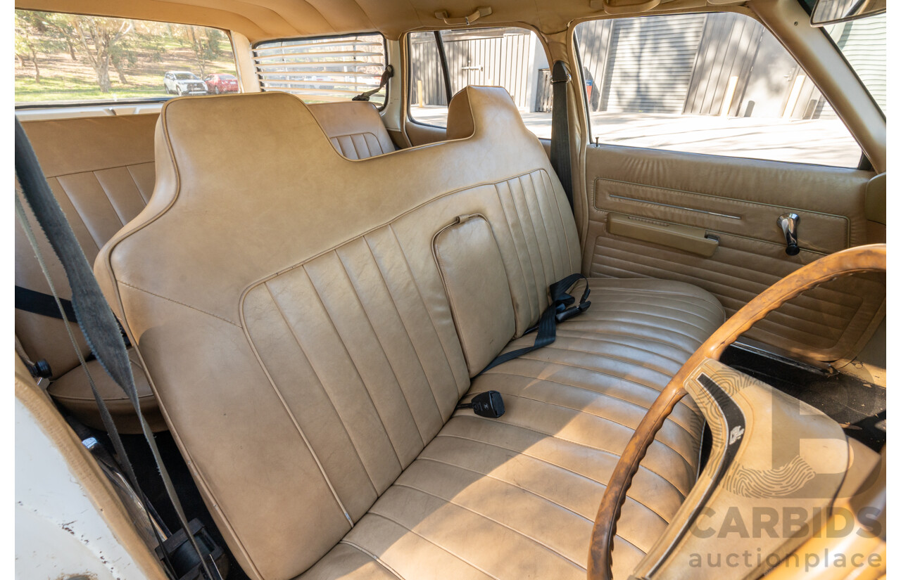 9/1979 Holden HZ Kingswood SL 4d Wagon Palais White 202ci 3.3L
