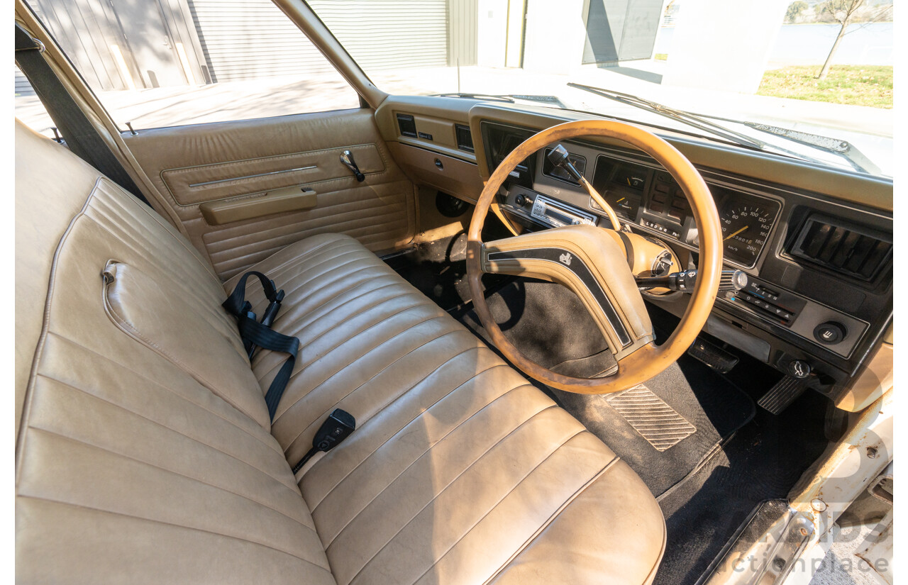 9/1979 Holden HZ Kingswood SL 4d Wagon Palais White 202ci 3.3L