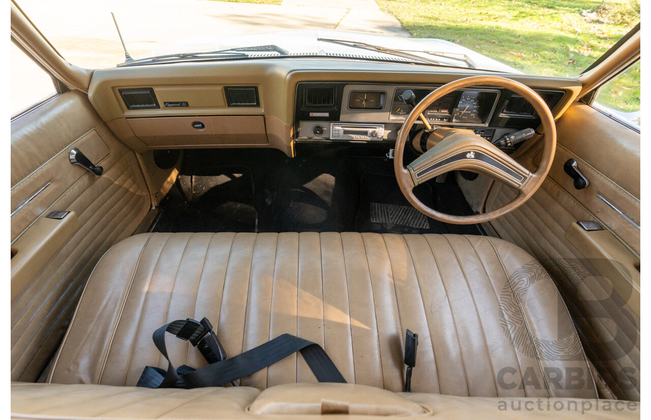 9/1979 Holden HZ Kingswood SL 4d Wagon Palais White 202ci 3.3L