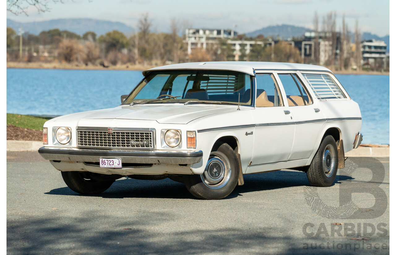 9/1979 Holden HZ Kingswood SL 4d Wagon Palais White 202ci 3.3L