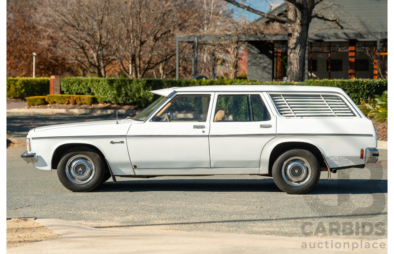 9/1979 Holden HZ Kingswood SL 4d Wagon Palais White 202ci 3.3L