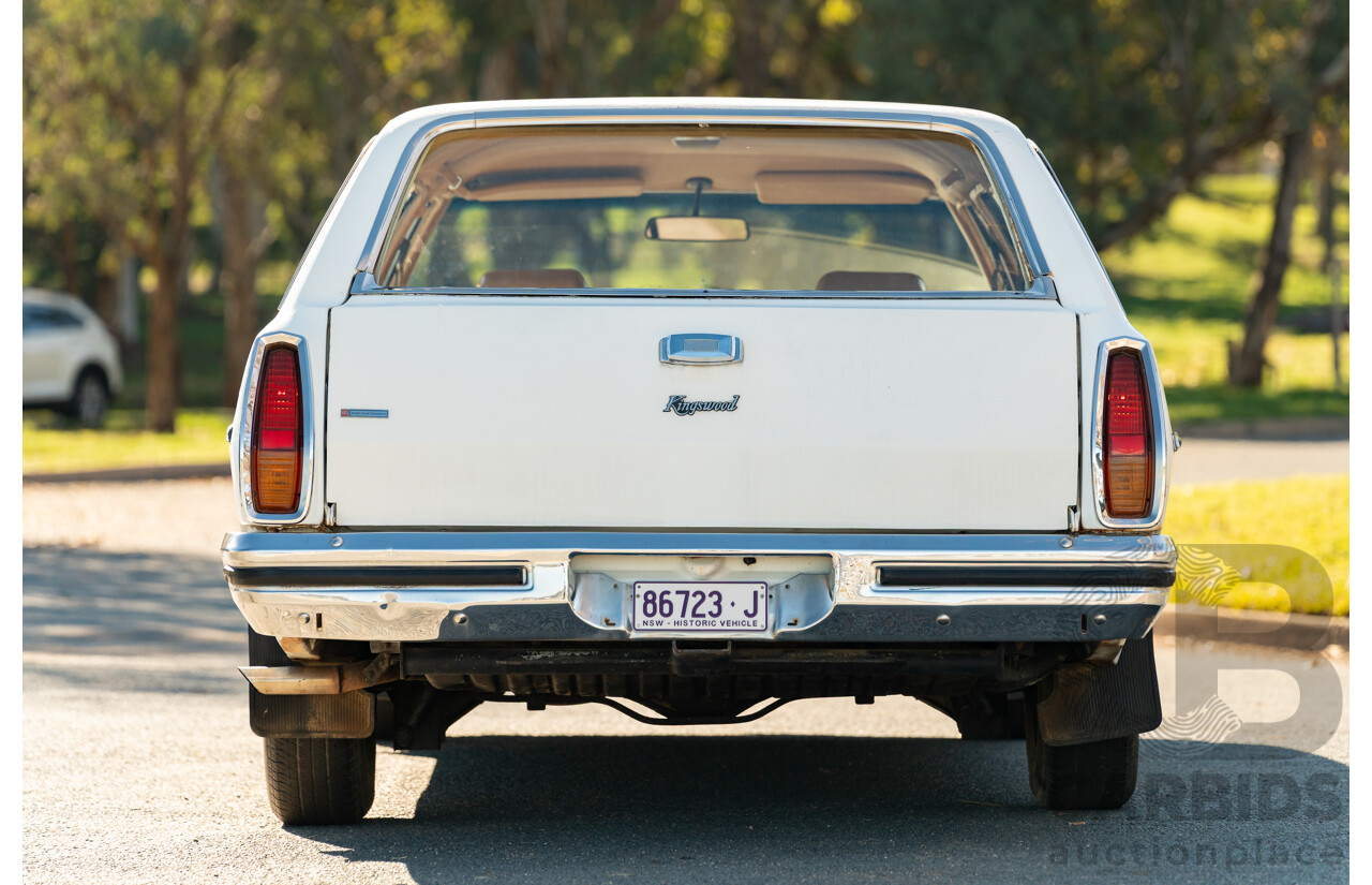 9/1979 Holden HZ Kingswood SL 4d Wagon Palais White 202ci 3.3L