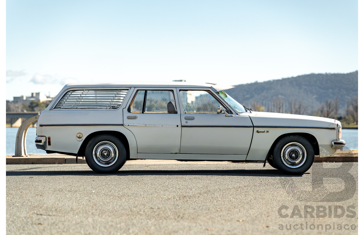 9/1979 Holden HZ Kingswood SL 4d Wagon Palais White 202ci 3.3L