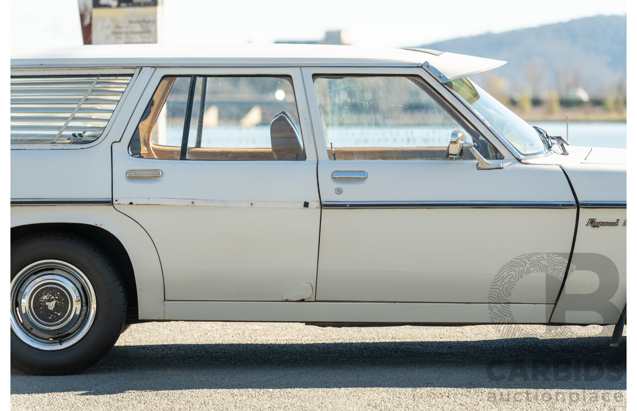 9/1979 Holden HZ Kingswood SL 4d Wagon Palais White 202ci 3.3L