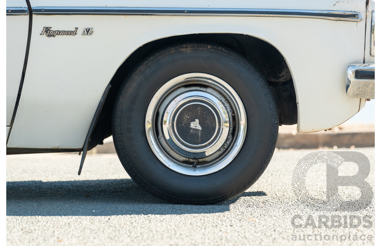 9/1979 Holden HZ Kingswood SL 4d Wagon Palais White 202ci 3.3L