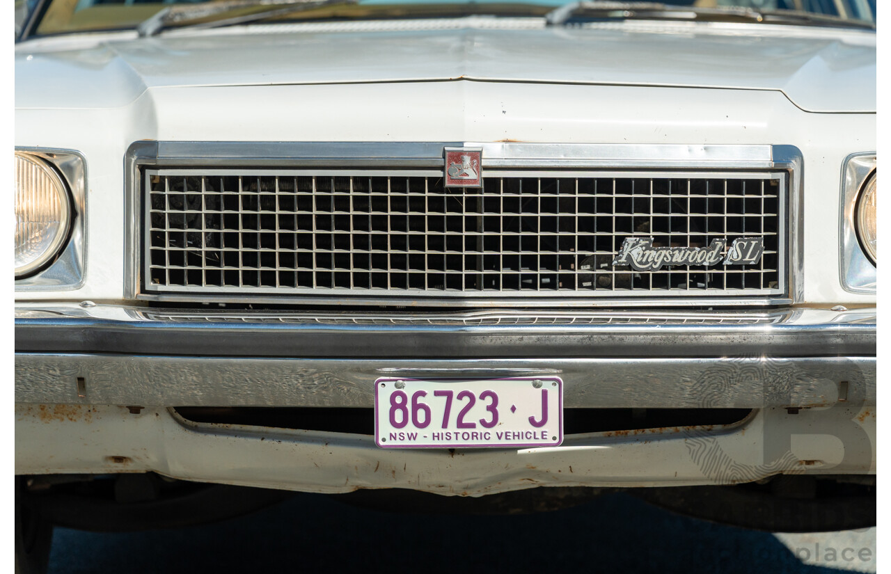 9/1979 Holden HZ Kingswood SL 4d Wagon Palais White 202ci 3.3L