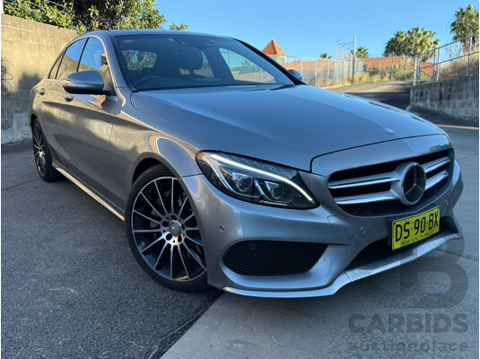 1663700 · 04/2015 Mercedes-Benz C250 BLUETEC 205 4D Sedan Palladium Silver Metallic Turbo Diesel 2.1L