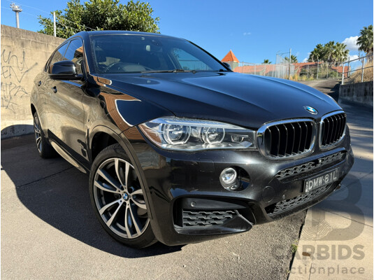 11/2016 Bmw X6 xDRIVE35i (AWD) F16 MY16 4D Coupe Black Sapphire Metallic 3.0L