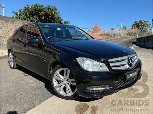 1663690 · 09/2011 Mercedes-Benz C200 CGI W204 MY10 UPGRADE 4D Sedan Obsidian Black Metallic 1.8L