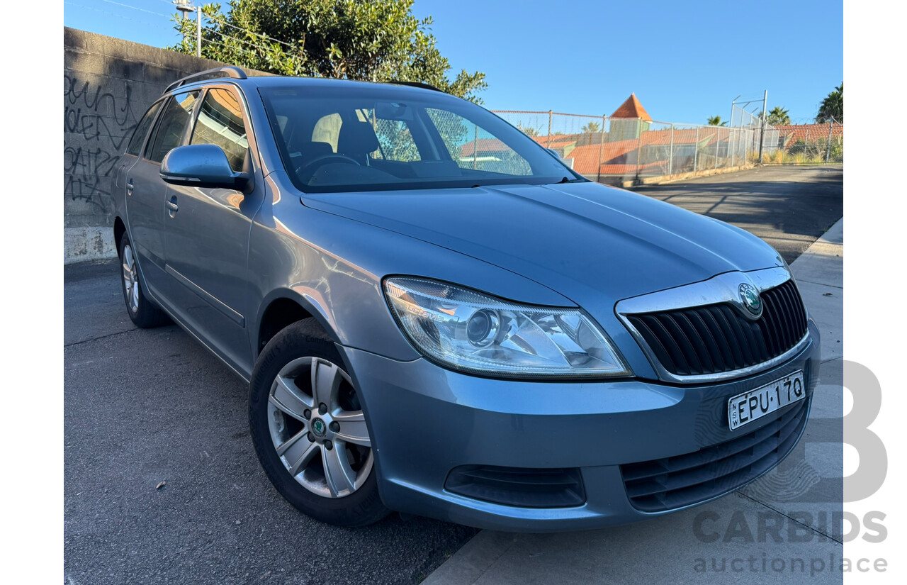 06/2012 Skoda Octavia 90 TSI FWD 1Z MY12 4D Wagon Blue 1.4L