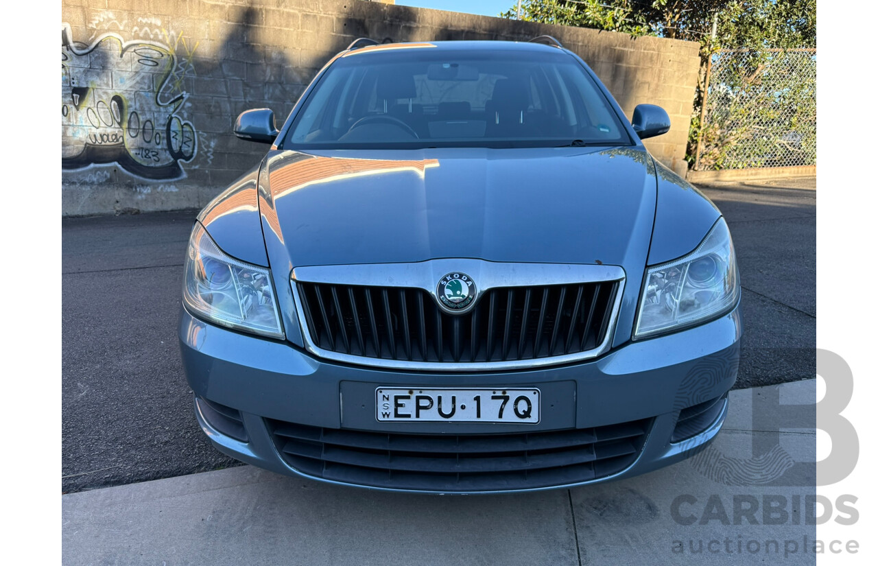 06/2012 Skoda Octavia 90 TSI FWD 1Z MY12 4D Wagon Blue 1.4L