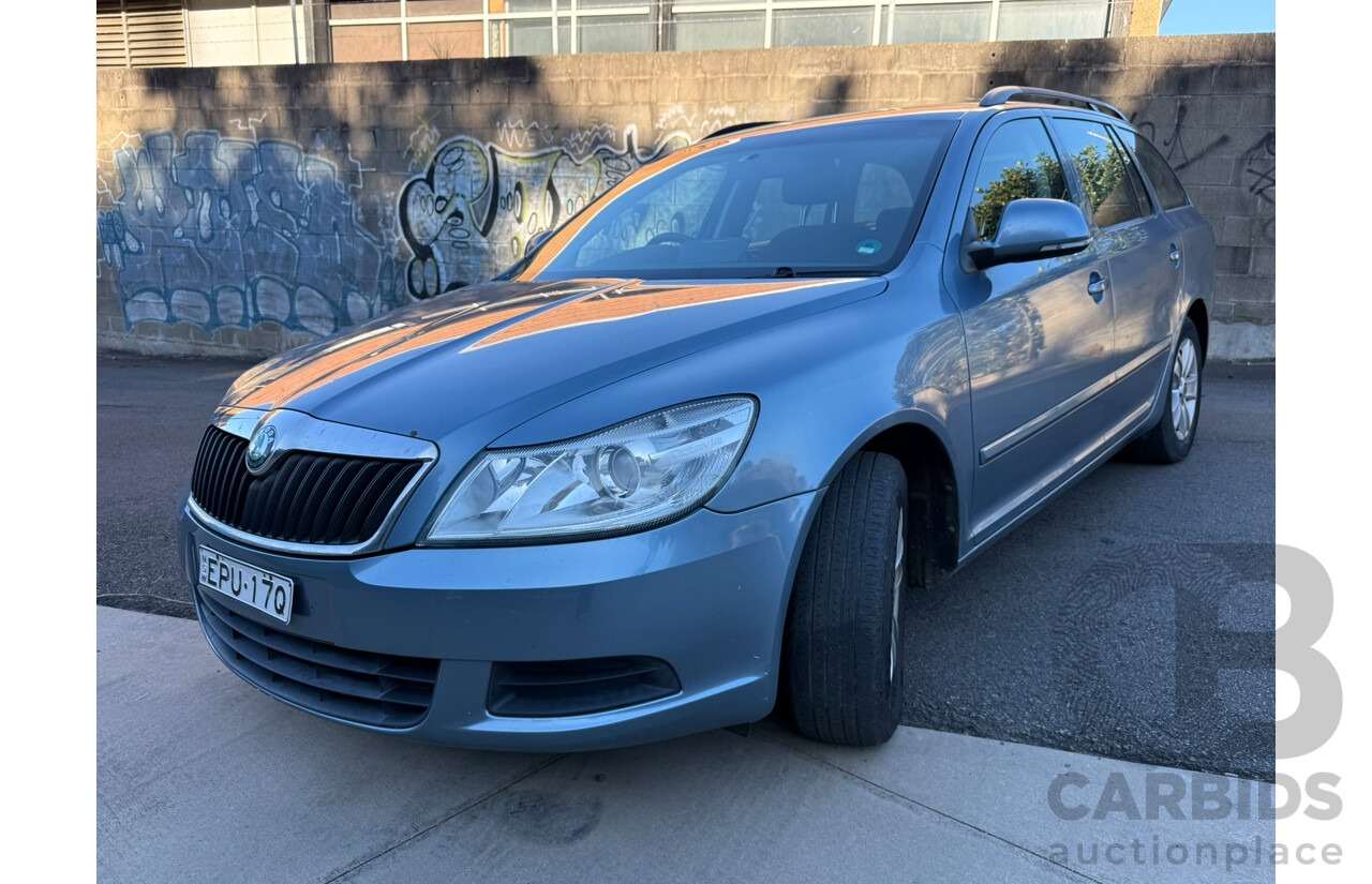 06/2012 Skoda Octavia 90 TSI FWD 1Z MY12 4D Wagon Blue 1.4L