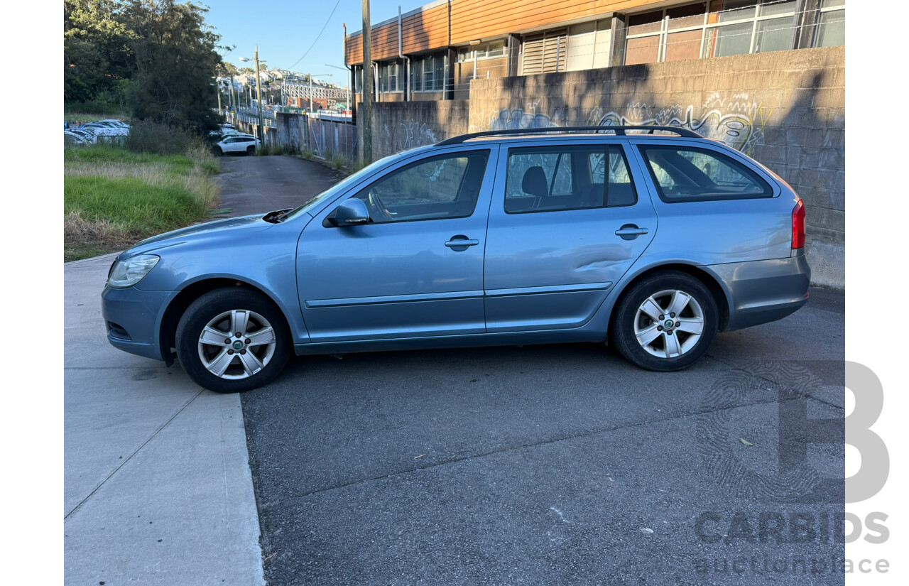 06/2012 Skoda Octavia 90 TSI FWD 1Z MY12 4D Wagon Blue 1.4L