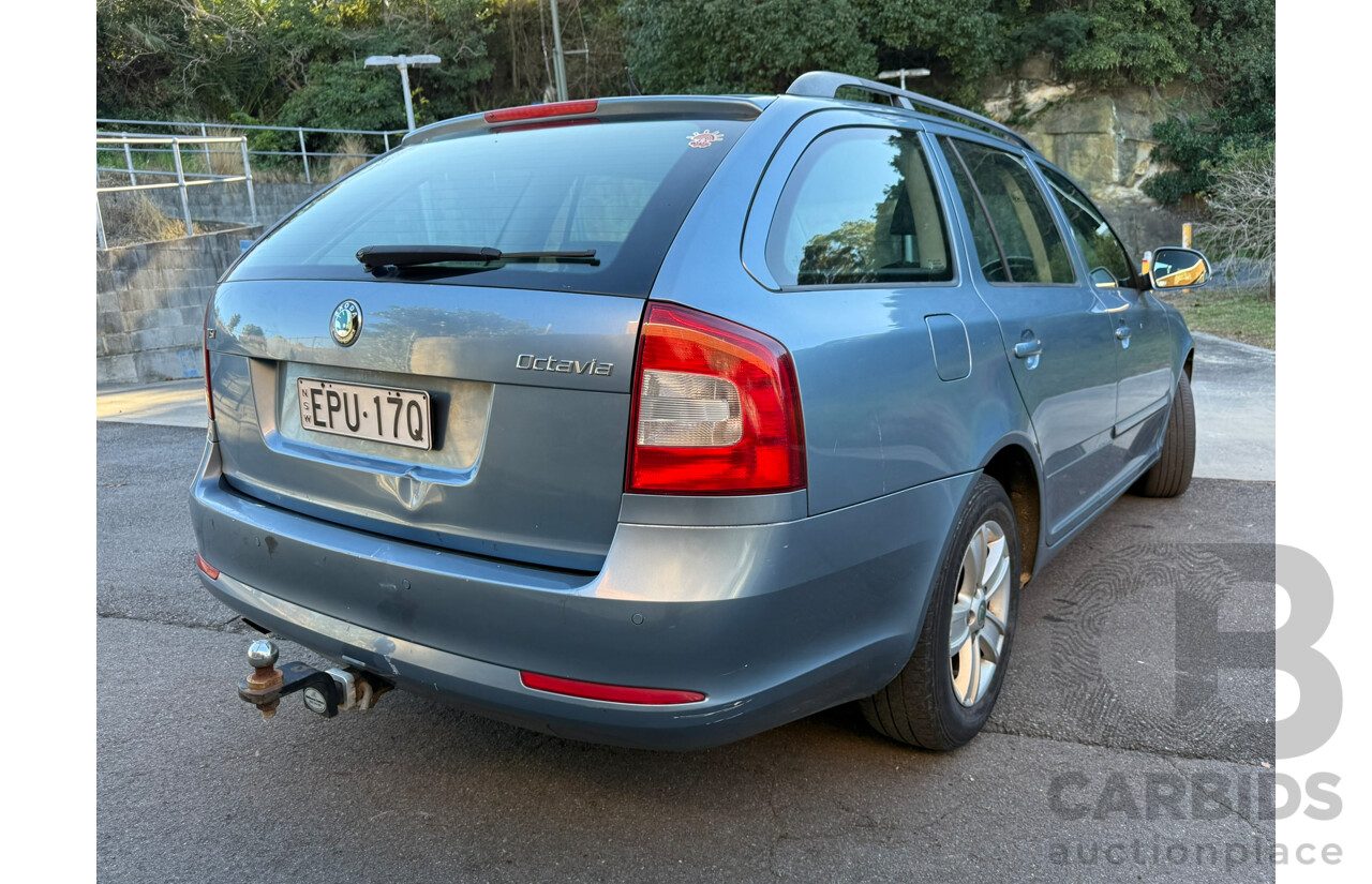 06/2012 Skoda Octavia 90 TSI FWD 1Z MY12 4D Wagon Blue 1.4L