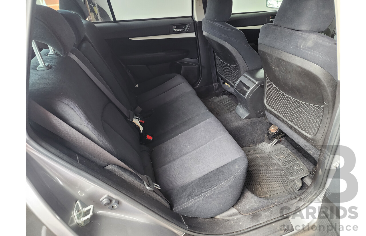 07/2010 Subaru Outback 2.5i MY10 4d Wagon Silver 2.5L