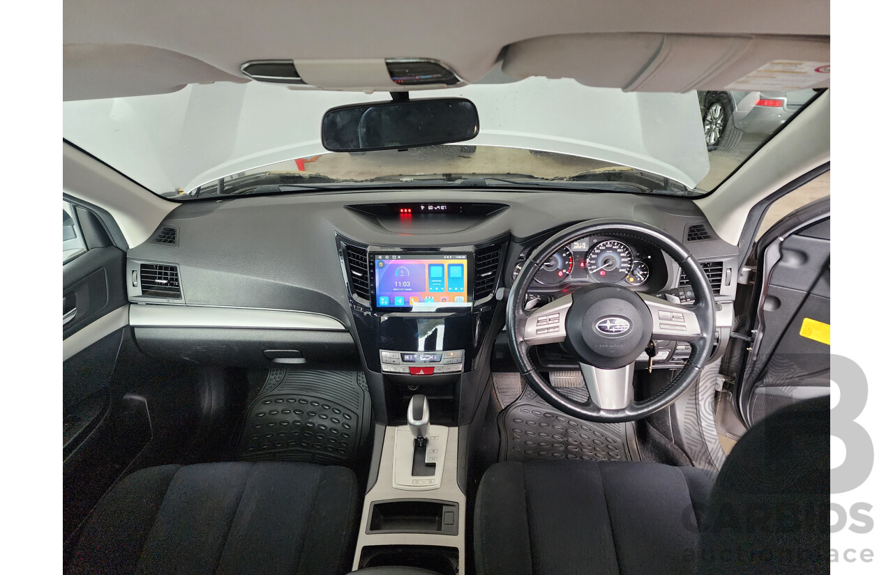 07/2010 Subaru Outback 2.5i MY10 4d Wagon Silver 2.5L