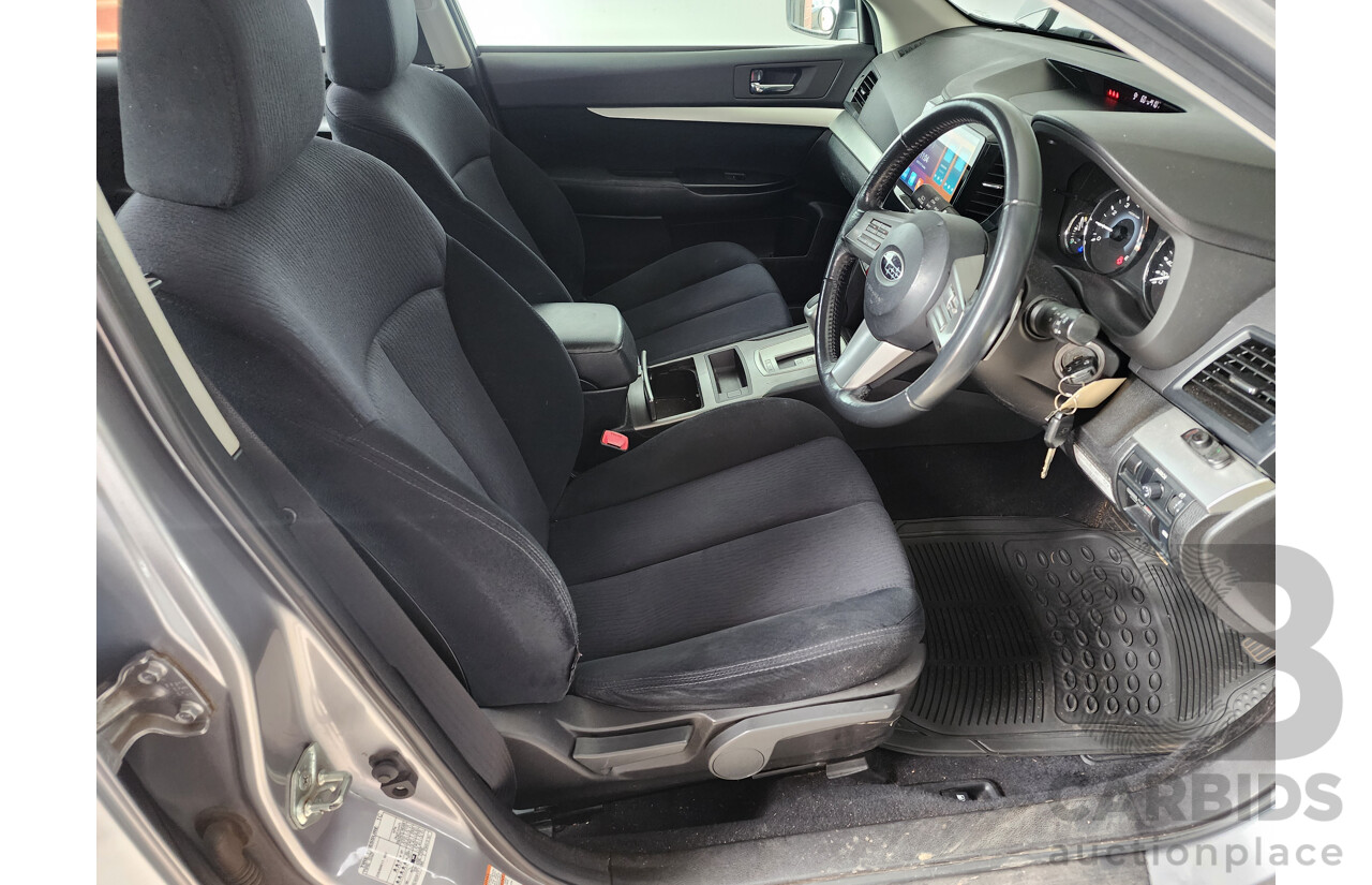 07/2010 Subaru Outback 2.5i MY10 4d Wagon Silver 2.5L