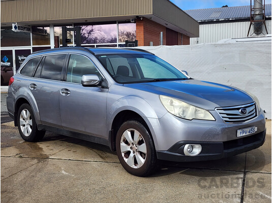 07/2010 Subaru Outback 2.5i MY10 4d Wagon Silver 2.5L
