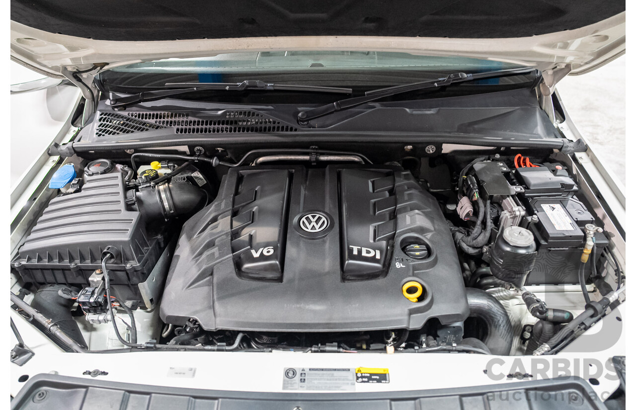 04/2018 Volkswagen Amarok V6 TDI 550 Highline 4x4 2H MY18 Dual Cab Utility Candy White Turbo Diesel 3.0L