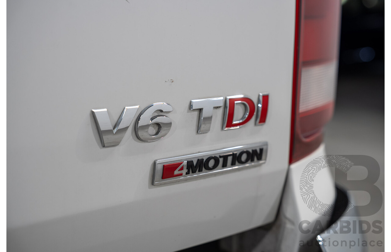 04/2018 Volkswagen Amarok V6 TDI 550 Highline 4x4 2H MY18 Dual Cab Utility Candy White Turbo Diesel 3.0L