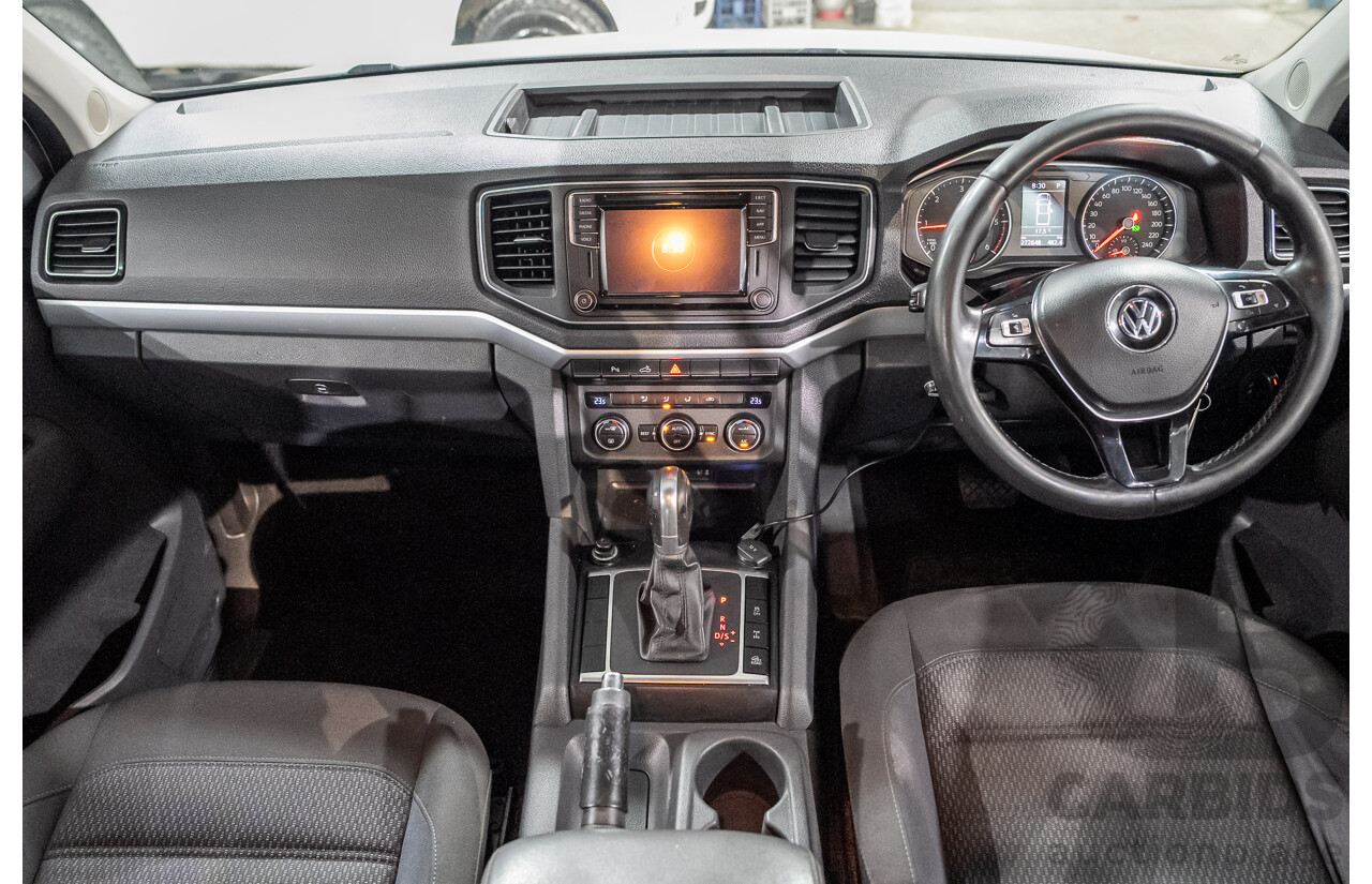 04/2018 Volkswagen Amarok V6 TDI 550 Highline 4x4 2H MY18 Dual Cab Utility Candy White Turbo Diesel 3.0L