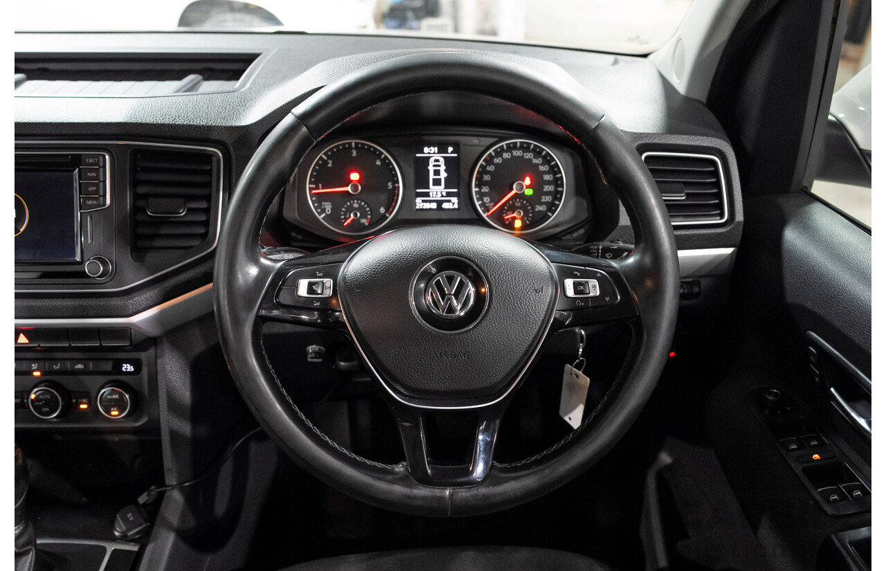04/2018 Volkswagen Amarok V6 TDI 550 Highline 4x4 2H MY18 Dual Cab Utility Candy White Turbo Diesel 3.0L