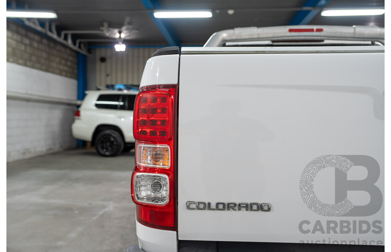 10/2016 Holden Colorado LTZ (4x4) RG MY17 Crew Cab P/Up White Turbo Diesel 2.8L