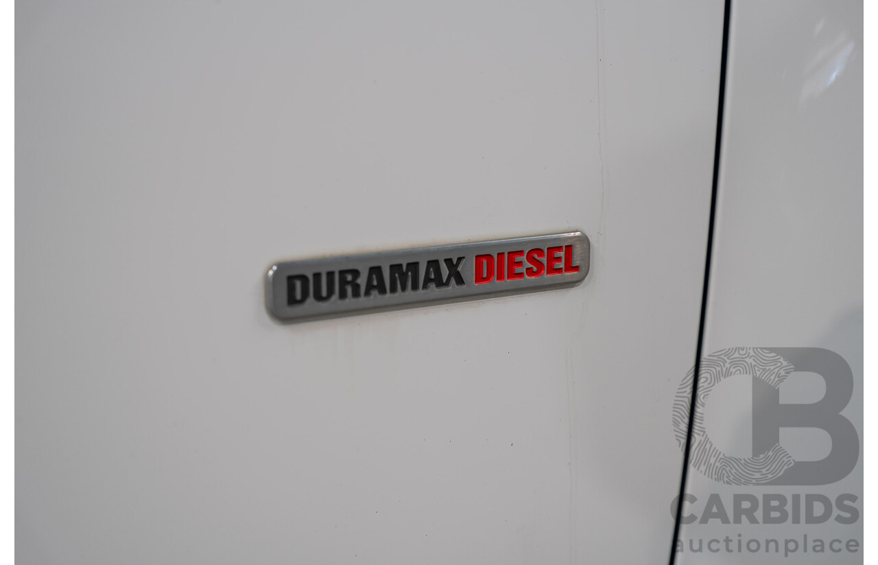 10/2016 Holden Colorado LTZ (4x4) RG MY17 Crew Cab P/Up White Turbo Diesel 2.8L