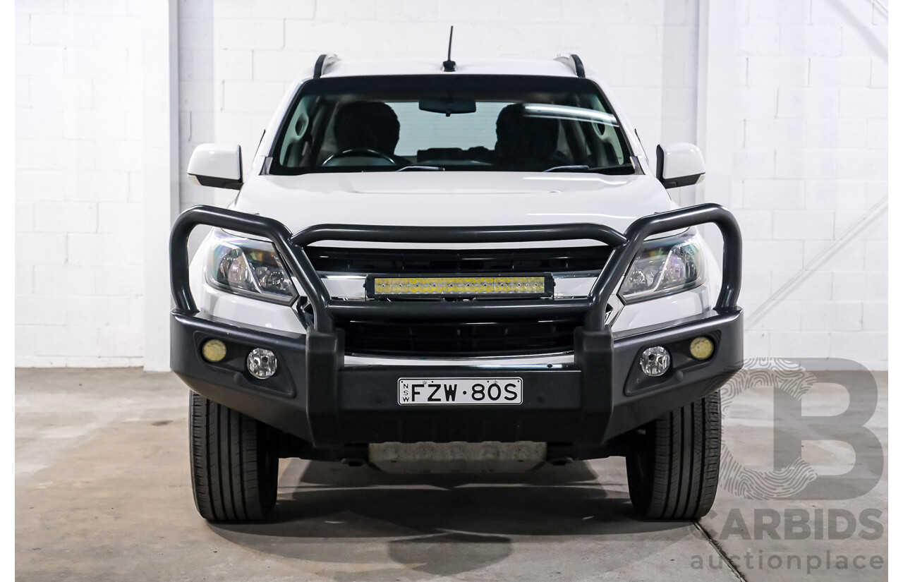 10/2016 Holden Trailblazer LT (4x4) RG MY17 4d Wagon White Turbo Diesel 2.8L