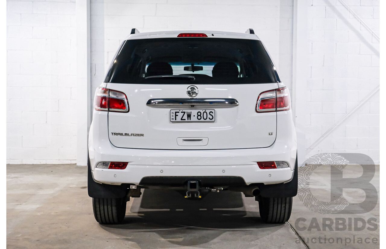 10/2016 Holden Trailblazer LT (4x4) RG MY17 4d Wagon White Turbo Diesel 2.8L