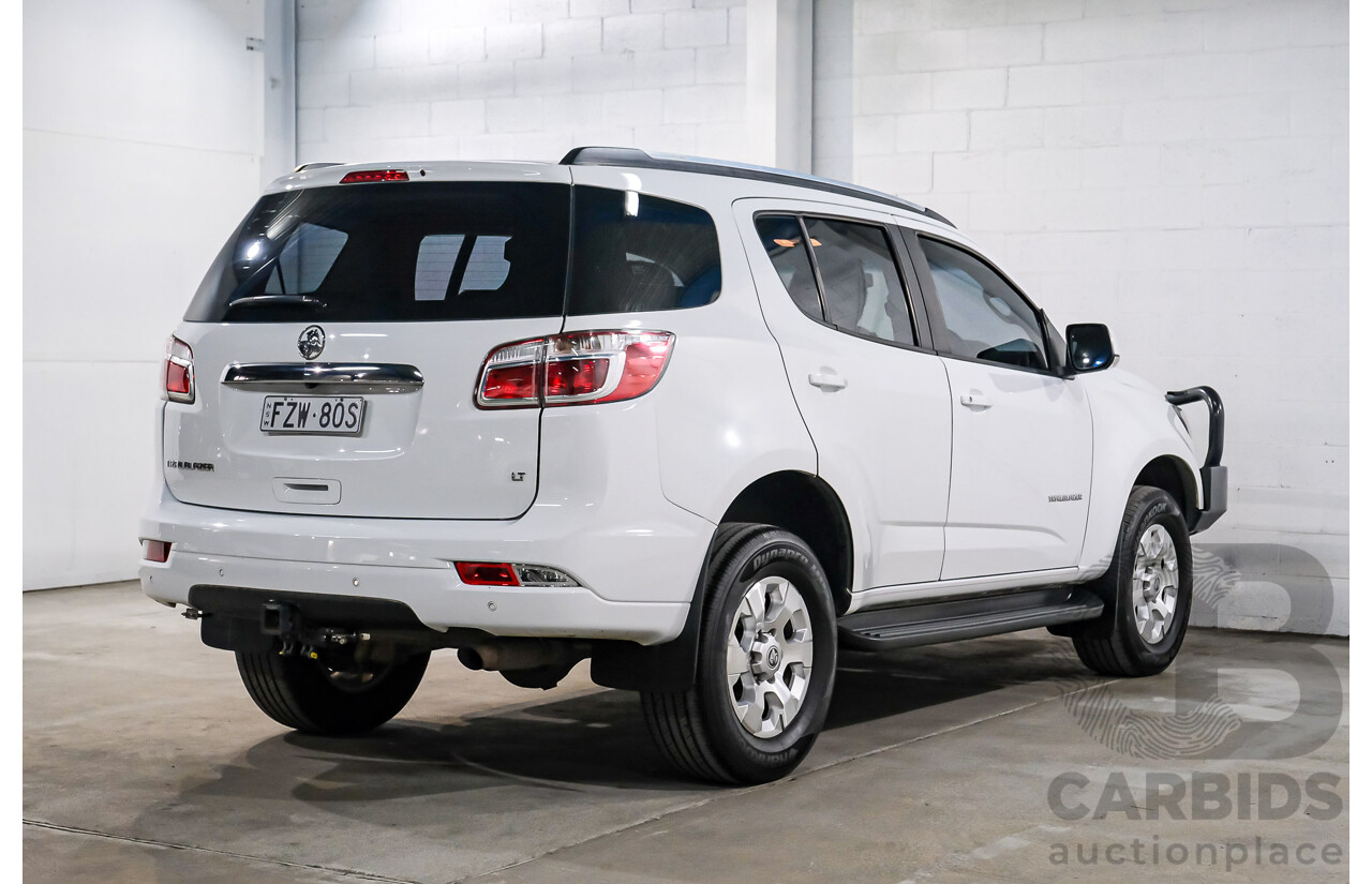 10/2016 Holden Trailblazer LT (4x4) RG MY17 4d Wagon White Turbo Diesel 2.8L