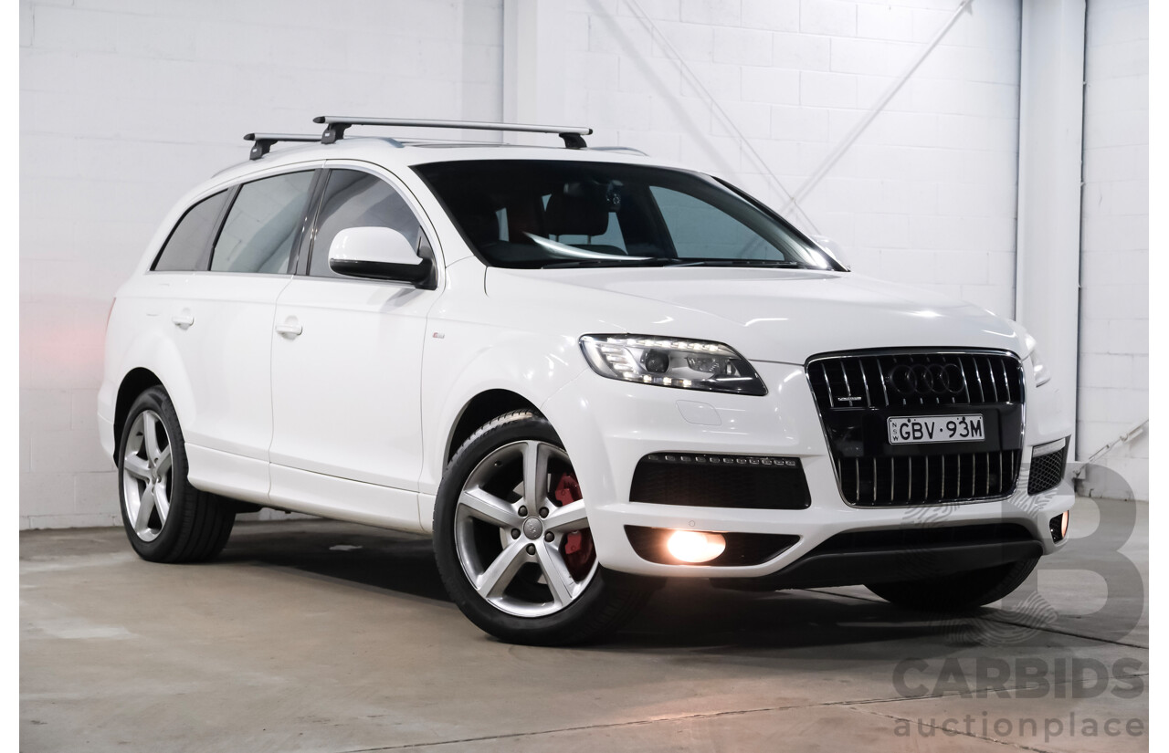 11/2010 Audi Q7 4.2 TDI Quattro AWD MY11 4d Wagon White Twin Turbo diesel 4.1L