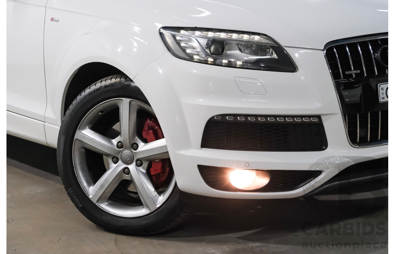 11/2010 Audi Q7 4.2 TDI Quattro AWD MY11 4d Wagon White Twin Turbo diesel 4.1L