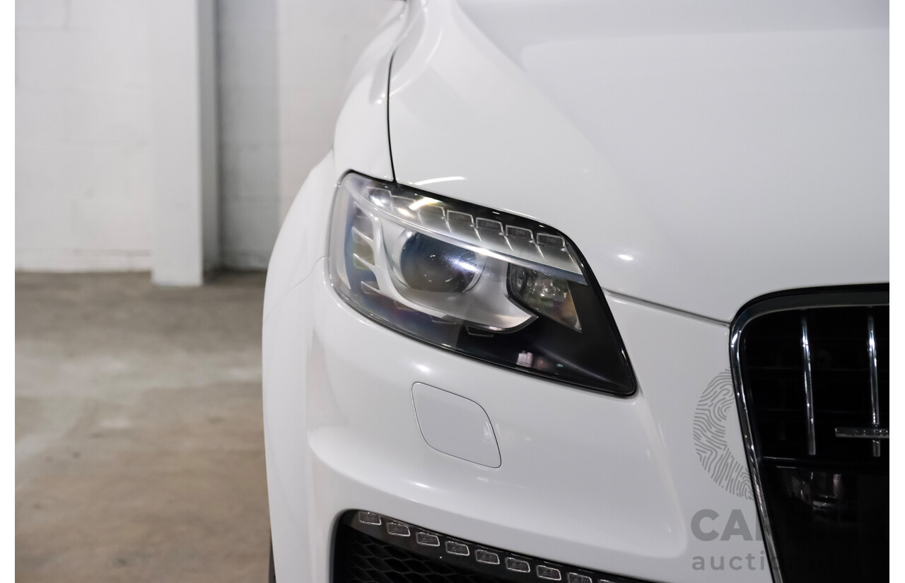 11/2010 Audi Q7 4.2 TDI Quattro AWD MY11 4d Wagon White Twin Turbo diesel 4.1L