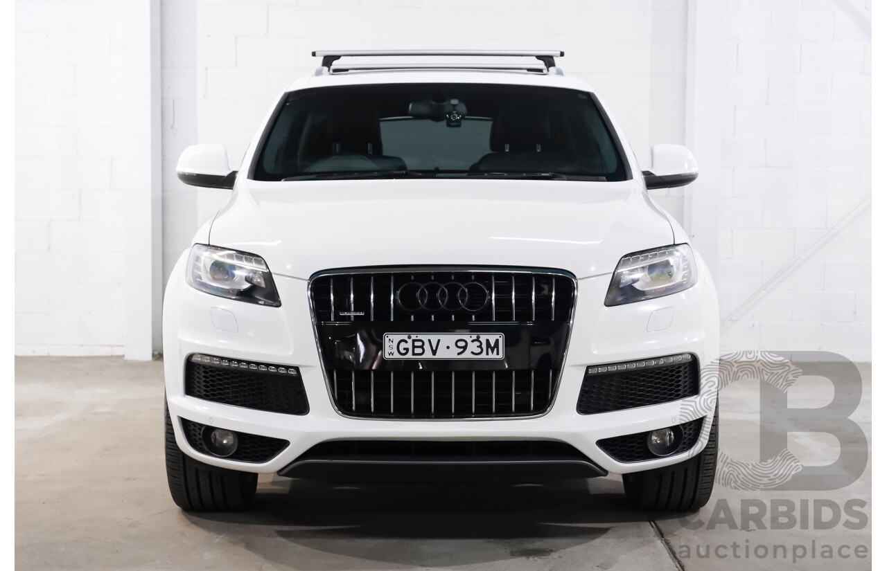 11/2010 Audi Q7 4.2 TDI Quattro AWD MY11 4d Wagon White Twin Turbo diesel 4.1L