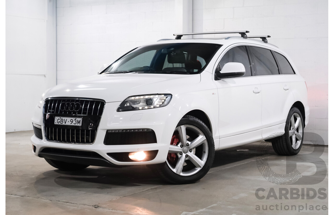 11/2010 Audi Q7 4.2 TDI Quattro AWD MY11 4d Wagon White Twin Turbo diesel 4.1L