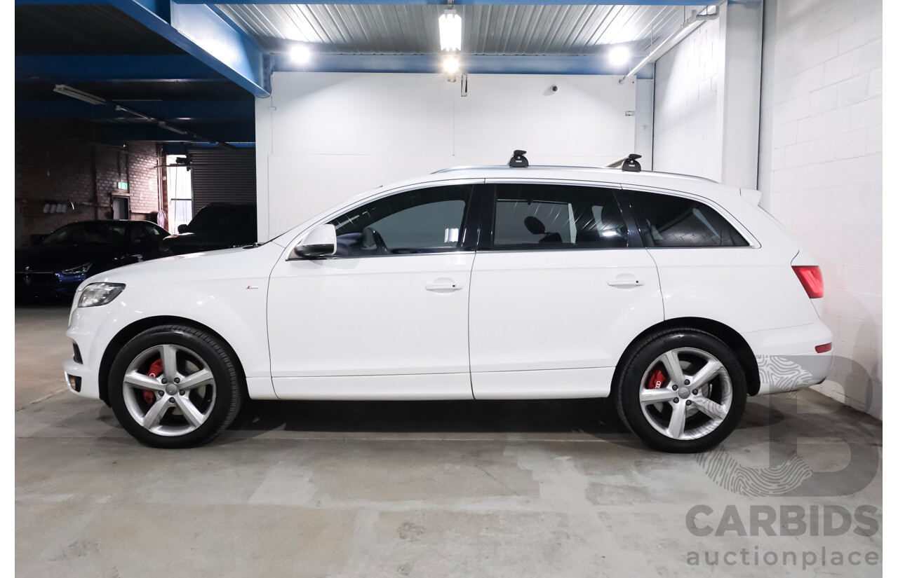 11/2010 Audi Q7 4.2 TDI Quattro AWD MY11 4d Wagon White Twin Turbo diesel 4.1L